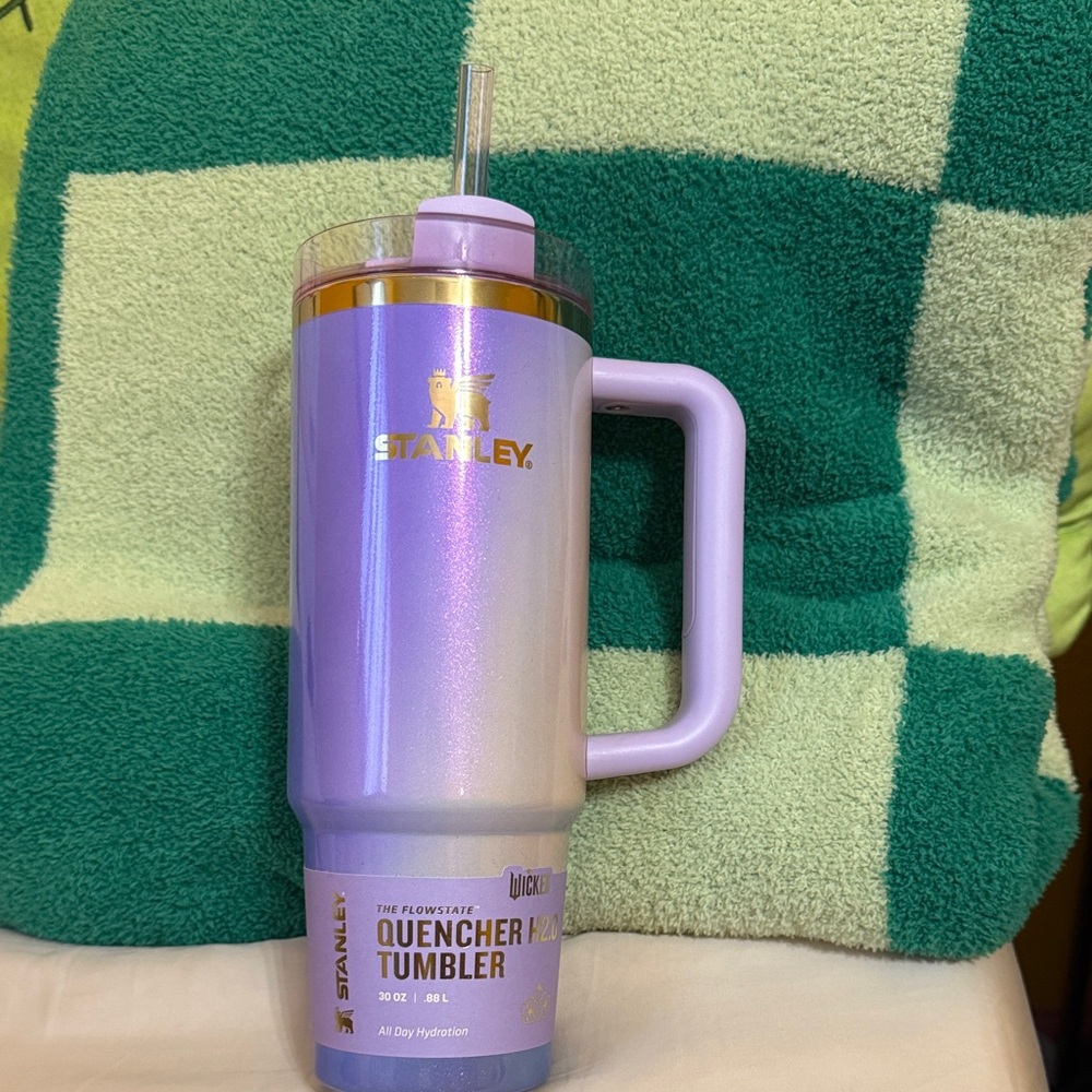 WICKED Stanley Lavender Iridescent Quencher Tumbler with Handle